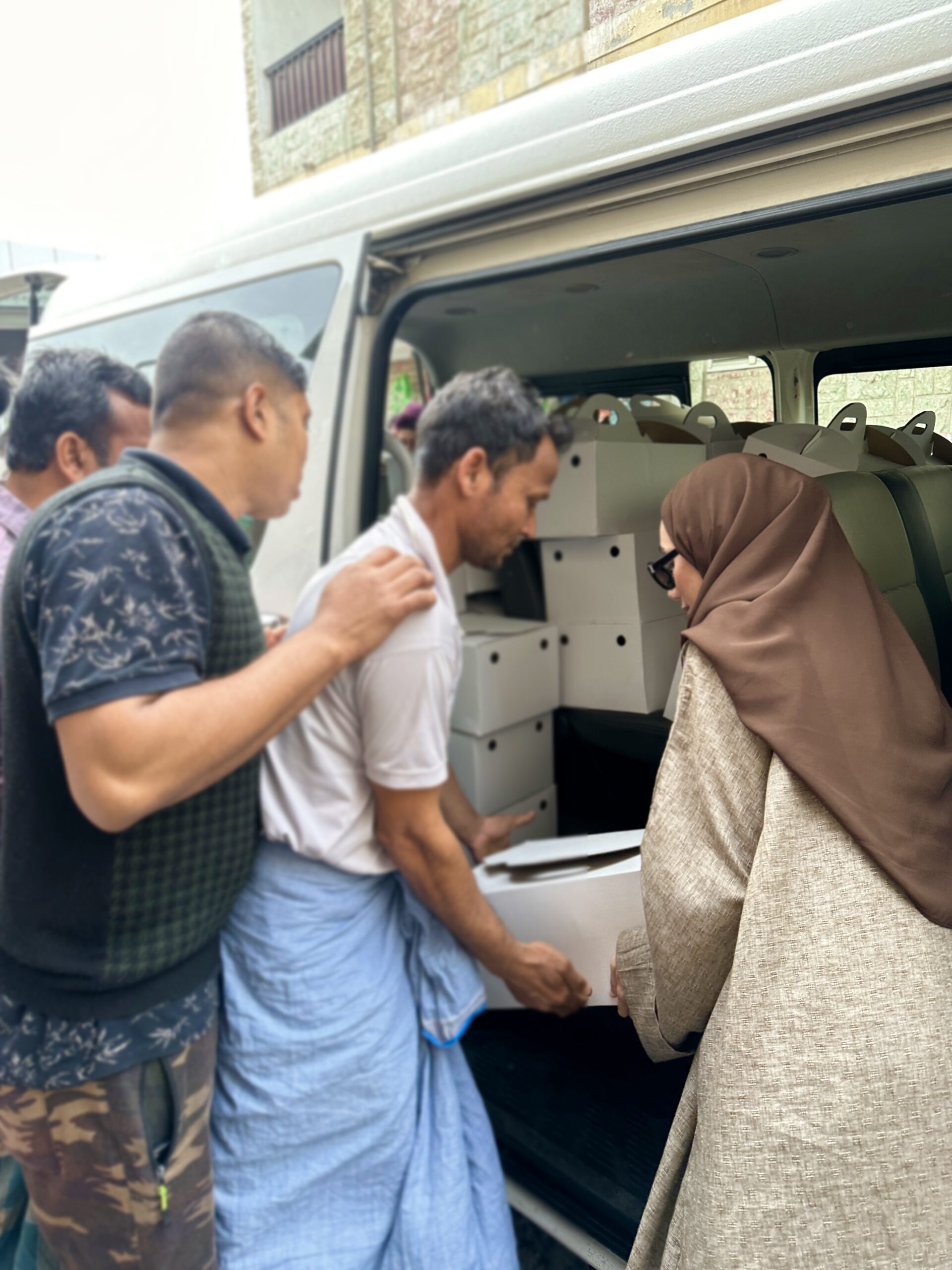 Reso Team Bahrain distribute boxes in Ramadan 2025